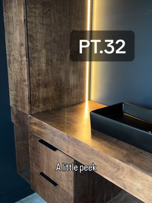 PT.32 Building my own vanity. #DIY #series #customhome #homedesign 