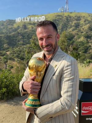 Hollywood has a new star ⭐️🏆 🇺🇸  The FIFA World Cup™ ##TrophyTour by Coca‑Cola has arrived in Los Angeles 🤩 
