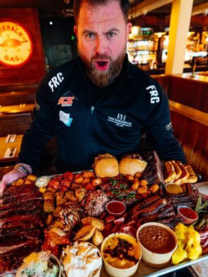 British BBQ Strikes Back: Epic London Meat Platter 🐺 @Red Dog Saloon *NOW LIVE*  #foodreviewclub #foodcritic #foodreview #bbq #londonfood