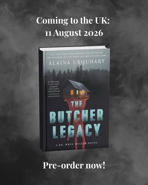 🇬🇧 Big news for my beautiful, spooky UK friends! I am THRILLED to bring the second and third books in the Dr. Wren Muller Series across the pond and into your hands! Click my linkinbio to preorder THE BUTCHER LEGACY and THE BUTCHER GAME (in paperback) OR download digital & audio versions of THE BUTCHER GAME now! 🇬🇧 🤘🏻🖤📚🔪 #BookTok #horror #thriller @Little, Brown 