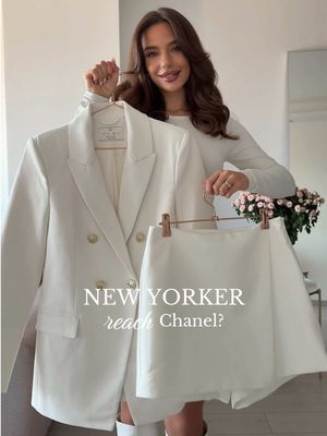 New Yorker with Chanel vibes✨ yes or no?  #newyorker #springoutfit #foryou #outfitideas #fashiontiktok 