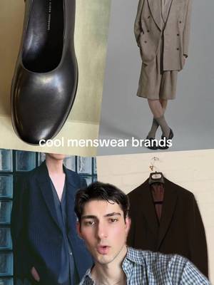 some brands I can’t stop thinking about — wrote more on substack #menswear #tailoring #footwear #smallbrands 