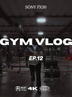 Gym vlog ep.12 shot on the Sony fx30 with Sony 11mm 1.8 lens #gymbro #GymTok #edit #cinematic #fypシ 