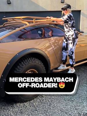 Maybach and Virgil Abloh collaborated to produce the most gorgeous off-roader ever! 😍 #mercedesbenz#virgilabloh #offroader #cars #supercarblondie
