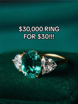 Someone’s getting married. @greg yüna  Get at us in the comments with your money goal and progress story! This ring is for real going for $30 on TikTok Live this Friday, 3.27.26. Void where prohibited. Ends 3/26. For T&C link in bio.