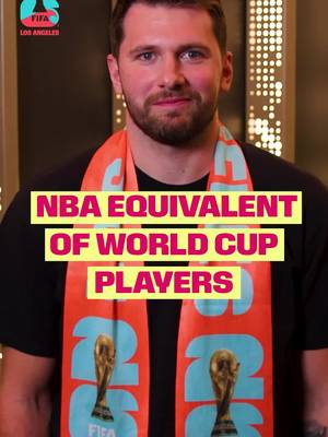 Los Angeles Lakers superstar and Los Angeles World Cup 2026 Community Ambassador, @Luka breaks down his NBA-to-soccer comparisons, naming the league’s counterparts to the world’s biggest football stars.   #FIFAWorldCup #WeAreLosAngeles #LosAngeles26#SomosLosAngeles @FTBL @buckets 