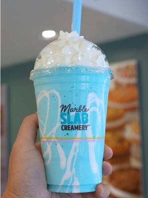 a cotton candy dream in every sip ☁️🩵 blended with our small-batch ice cream made fresh daily 😋