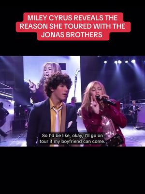 Truly can’t imagine a world without that tour 🙂‍↔️ @Jonas Brothers @Miley Cyrus #bootsandhearts #jonasbrothers #hannahmontana #mileycyrus #throwback (🎥: @theteasource) 