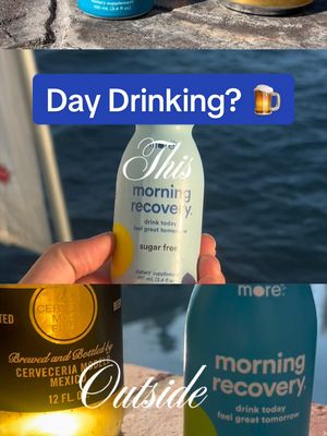 We know spring just started, but we’re already dreaming about summer ☀️  Sitting outside near water, with your favorite drink in hand…and Morning Recovery protecting your tomorrow?! Sign us up 😎 #MorningRecovery #MoreLabs #summeressentials #vacationideas 
