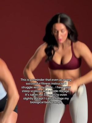No skinny waist around here #bodyimage #fitnessinstructor 