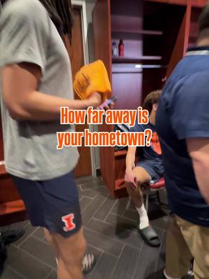 Home is where the heart is  #MarchMadness #illini #hometown 