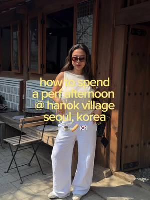 best way to spend an agency at hanok bukchon village in korea! I say try not to est a big meal before coming here so u can snack and try many things. These are my top spots but if u want theres so many restaurants and such in these areas too. Echae cafe Miltoast ikseon  Wappen ikseon  #bukchonhanokvillage #hanokvillage #bukchonvillage 
