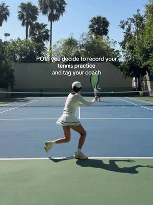 Filmed my tennis session cus I thought I was ready to go pro