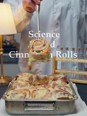 Cinnamon rolls made with Science 👨‍🔬🧪🧈 . Cinnamon rolls is probably one of the most popular baked goods out there and today we are making it according to science 👨‍🔬 Full recipe on my Substack!  https://dumpedlingss.substack.com/p/science-based-cinnamon-rolls (Or Comment “Recipe” to be sent a direct link <3)  . The objective here were the following: * The dough to be enriched, have high hydration and be strong but have extensible gluten * To Rise predictably and not overproof * To have a filling that stays inside, melts into a syrup and doesn’t dry out * Baked so it is fully set inside without drying the edges * The frosting to be glossy, stable and not runny . #cinnamonrolls #cinnamonroll #sciencebased #Science #baked 