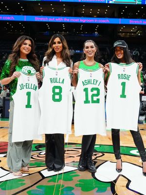 Rhode Island representing at the Garden 🏀 @Bravo  #rhori #realhousewivesofrhodeisland #celtics #boston #bostonceltics 