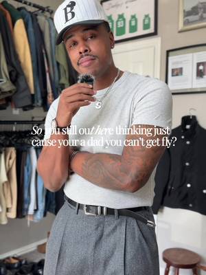 Simple and easy outfit for the Kings who needing a little outfit inspiration. Never let being a dad be the reason for you not being fly. You deserve to be fly too! Hat: @boyblondeyco  Shirt: @cosstores  trousers: @propercloth  Boots: @ysl  Bag: @coach  #outfitideas #dadstyle #menswearstyle #personalstyle 