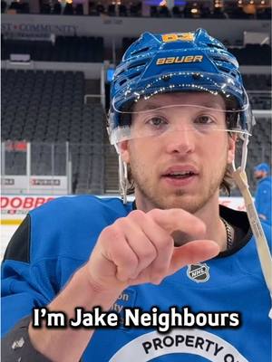 Special announcement from Jakey 😁😁 #asl #americansignlanguage #NHL #jakeneighbours #espn 