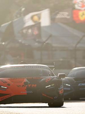 When you full send it in a Lambo  @lamborghini #supertrofeo #sebring #imsa