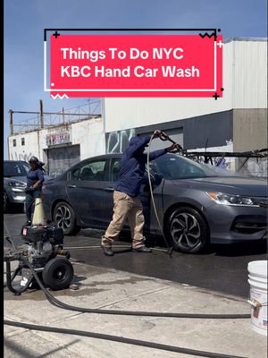 An affordable family run car wash. This is my go to when I need my car wash. They do the interior and exterior. I hope Miguel reaches his dreams!  📍1160 Commerce Ave Bronx NY  #thingstodoinnyc #carwash #handcarwash #nyc #nyclife 