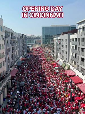 Nobody does #OpeningDay like Cincinnati. #MLB 