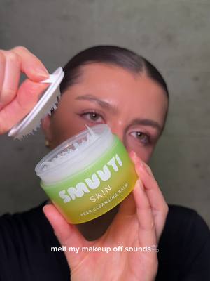 asmr getting my skin ready for spring 🫧🌸✨ @Smuuti Skin UK ad products  pear cleansing balm  pear cleansing gel  #asmr #asmrsounds #skincare 