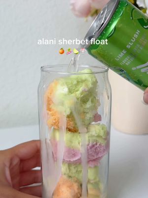 this sweet treat is calling your name 👀🍧🍋‍🟩 #alani #energy #sherbet #treat