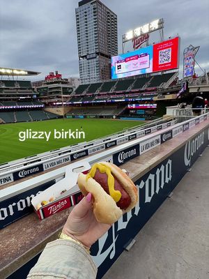 glizzy birkin! happy opening day! #minnesota #dbacks #arizona #MLB #baseball @FanDuel 