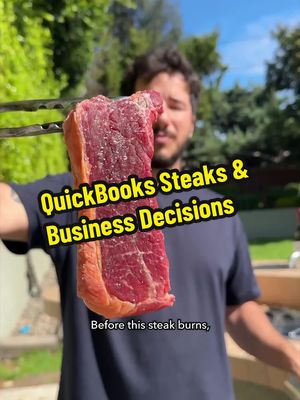 #ad Making steaks and great business decisions with the help of Intuit Intelligence in @QuickBooks . As a creator and founder of my own all-natural seasoning brand, I have had to learn the ins and outs of running a business all on my own. Now I can check the numbers first, instead of guessing.