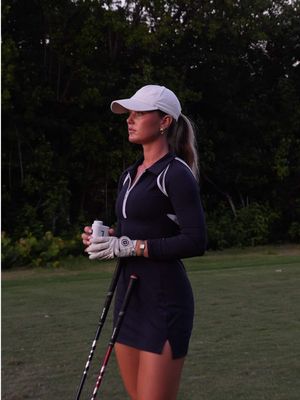 5 footers and i don’t have a good past if you couldn’t tell from the horror in my eyes 😅 #golf #playaholewithme #par3 @Pinned Golf 