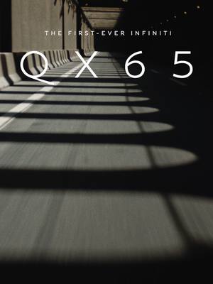 It’s finally here: The First-Ever INFINITI QX65 just dropped and that stance says everything. Sporty fastback SUV. Inspired. Unapologetic.