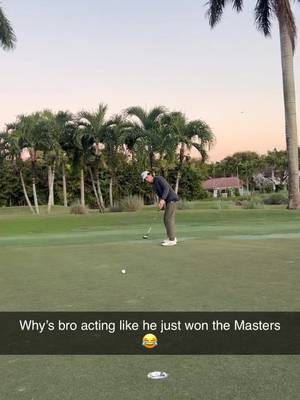 Still good putt tho🤦‍♂️