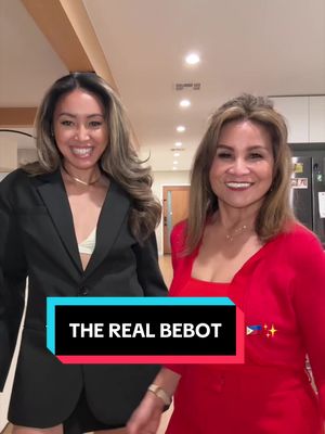 Meet the real Bebot of the family 👀🇵🇭 love you mama! @cjo.🩷💙 #transition #bebot #filipina