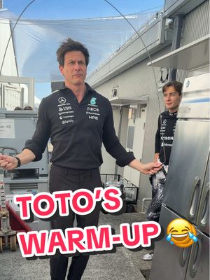 We got skipping Toto before GTA 6 😮‍💨😆 #f1 #georgerussell #totowolff #mercedesf1 #formula1