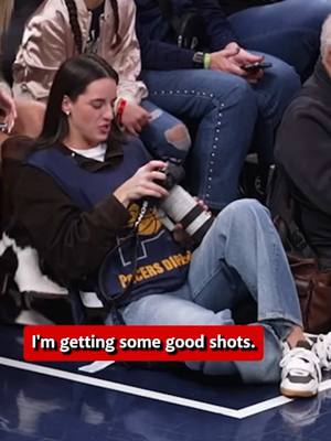 Add photographer to the resume for Caitlin Clark 📸 #caitlinclark #funny #NBA  [via @Indiana Fever, @WNBA, @NBA] 