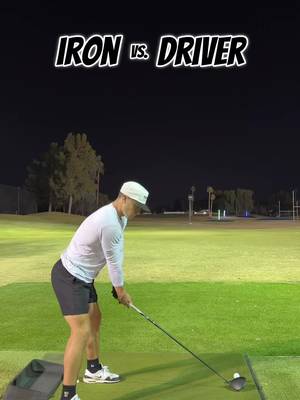 Iron vs driver swings: different feels for the different parts of the swing #golf #golftips #golfswing