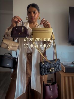 These are my coach bags….
