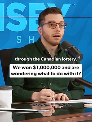 Megan called The Ramsey Show as she and her husband won $1,000,000 and are wondering what to do with it.  @george.kamel