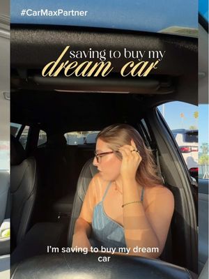 #Sponsored @CarMax How I’m thinking through saving for and purchasing my dream car! I’m thinking about buying used to save more on the purchase price. Wanna Drive? Learn more and visit carmax.com with the link in my bio. #CarMaxPartner 