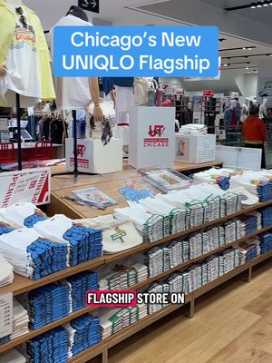 Coolest new store on Michigan Ave: @UNIQLO USA just opened their new flagship, with exclusive Chicago-themed designs and much more. Check it out ASAP! #UNIQLO #UNIQLOPartner #ad