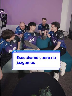 Los jugadores de Movistar KOI “Escuchan pero no juzgan” (Jojopyun ha juzgado pero le queremos igual 💙) #escuchamosynojuzgamos #humor #leagueoflegends #movistarkoi #lec 