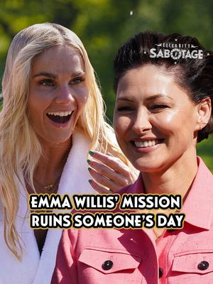 Moments before a challenge beings, Emma Willis receives a Mission Alert that changes EVERYTHING 🫣 Watch episode 2 of #CelebritySabotage now on ITVX