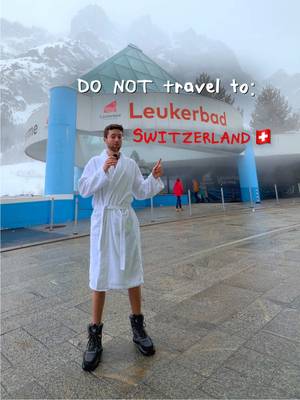 How does this village even exist… 😭🤯 Most underrated place in Switzerland I finally got to check off the bucket list —————————————————— 📍 Leukerbad, Switzerland  —————————————————— — 👇🏻 —  BUCKET LIST FOR LEUKERBAD:   — 👇🏻 — 🧖‍♂️🧖‍♂️🧖‍♂️ THERMAL HOT SPRING SPAS 🧖‍♂️🧖‍♂️🧖‍♂️ ◦ Leukerbad Therme 🛝 - Famous thermal baths perfect for relaxing after a day in the snow. Biggest thermal hot spring spa I’ve ever been to, it was wild. Also, has a thermal water park that was a lot of fun!  ◦ Therme 51 💦  - Another spa and wellness spot in Leukerbad for a more calm, relaxing experience.  ◦ Hotel Le Bristol 🛎️  - Beautiful Leukerbad hotel with a really nice spa, great for a relaxing stay.  ❄️❄️❄️ SNOW ACTIVITIES  ❄️❄️❄️ ◦ Snowboarding on Torrent 🏔️ - Main mountain for snowboarding in Leukerbad ◦ Velogemel “Bicycle Sled” on Torrent 🚲 - A super unique snow bike / sled ride down the mountain that was extremely fun! 🚠🚠🚠 SCENIC VIEWS + RIDES 🚠🚠🚠 ◦ Torrentbahn 🏔️ - Mountain lift ride with amazing panoramic views and access to snow sports and restaurants. ◦ Gemmi Viewpoint 🌄 - Stunning lookout point 🧀🧀🧀  FOOD  🧀🧀🧀 ◦ Restaurant Waldhaus 🍝 - Such great food & service!! Must try the truffle pasta while here!  ◦ Rinderhütte Restaurant 🏔️ - Easy option for food on the mountain with THE most scenic views! ◦ Restaurant Tradition 1411 🍽️  - great food 🏔️🏔️🏔️ MORE COOL STUFF IN THE REGION (@Valais Wallis)  ◦ Full Moon Snowshoe Tour + Fondue 🥾 (located in Chandolin) - Seriously LOVED this experience. The guides were sooo knowledgable and friendly and the food - delicious. HIGHLY RECOMMEND.  @stluc.chandolin  ◦ Défichiaz Raclette Bar 🔥🧀  (located in Zinal) - Amazing raclette spot! Famous for their “flambé” raclette  @Grimentz-Zinal  ◦ Espace Weisshorn 🍽️  (in Zinal) - Restaurant with the BEST views ◦ Snowboarding 🏂  in Zinal and St-Luc @Val d’Anniviers  ◦ Cabane Bella-Tola 🫕  (St.Luc/ Chandolin) - Cozy alpine hut restaurant   #travel #bucketlist #switzerland @Switzerland 