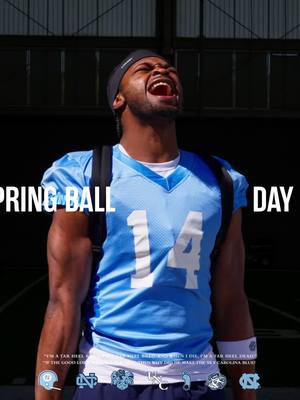 Day 1 🎥 #carolinafootball #carolina #goheels #uncfootball #tarheels #CollegeFootball 