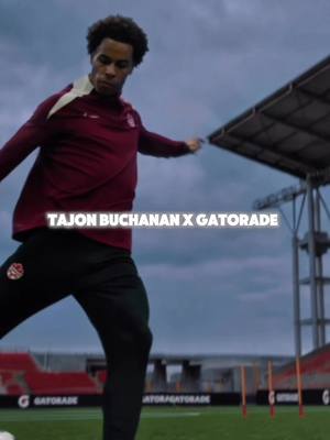 Tajon Buchanan lets his sweat do the talking. Fuelled by Gatorade.