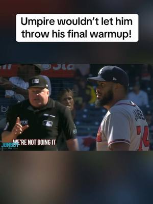 Ump in the wrong or just enforcing the rule?  #breakdown #MLB #baseball #braves #Padres 