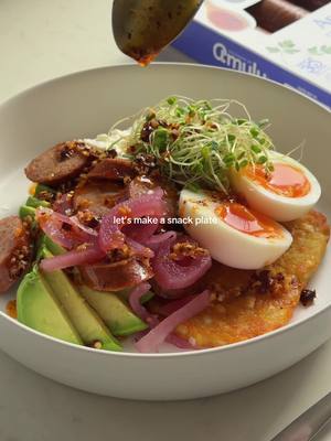 Our take on the viral savory snack plate! 