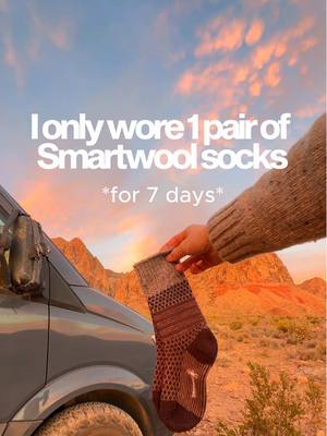 What happens when you wear the same pair of Smartwool socks for 7 days? 