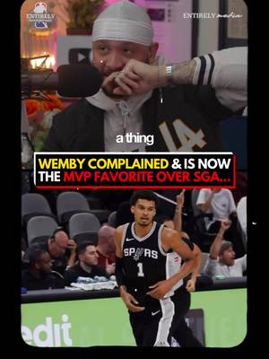 Victor Wembanyama surges past Shai Gilgeous-Alexander for No. 1 MVP 😤 #victorwembanyama #nbabasketball #sga #nbamvp #foryoupage 