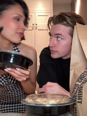 🤍 #mukbang #fypシ #eatwithme #takeout #thaifood 
