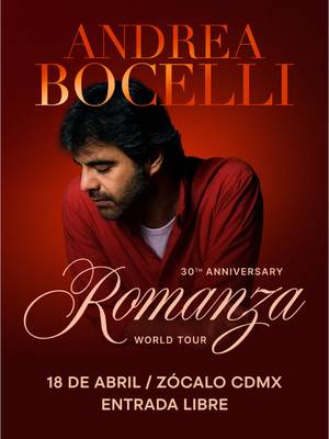 ¡México tiene nuevo banco! Y para celebrarlo, este sábado 18 de abril, Banco Plata presenta al Maestro @Andrea Bocelli en el corazón de la Ciudad de México en un evento totalmente gratuito. Gracias al @Ciudad de México el Zócalo será sede de este concierto #SimplementeMaravilloso que contará con la participación especial de un destacado artista mexicano que pronto será revelado.  Una velada histórica que reafirma a la Ciudad de México como capital cultural del mundo y celebra el inicio de una nueva era de la banca en México. . . . . #BancoPlata #mexico #zocalo #concierto 